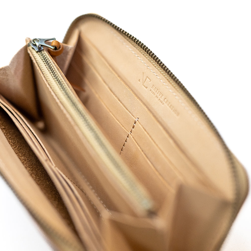 【ラウンドファスナーロングウォレット】栃木レザーNC3739