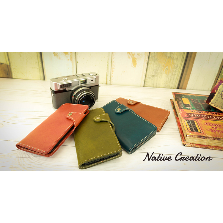 Tochigi Leather Notebook Case for iPhone 15 Series