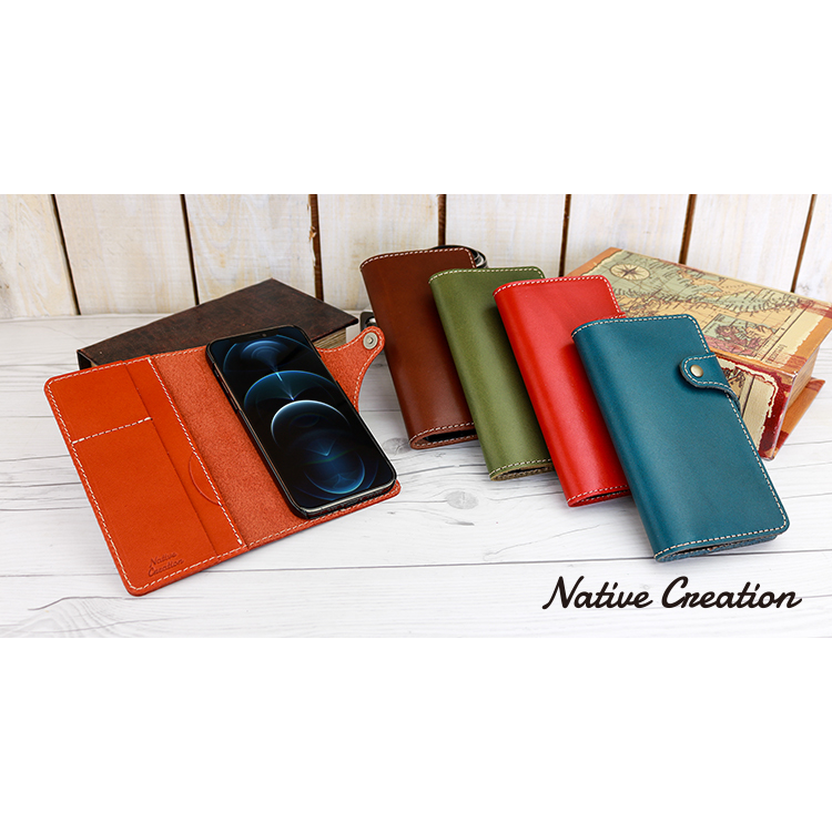 Tochigi Leather Notebook Case for iPhone 15 Series