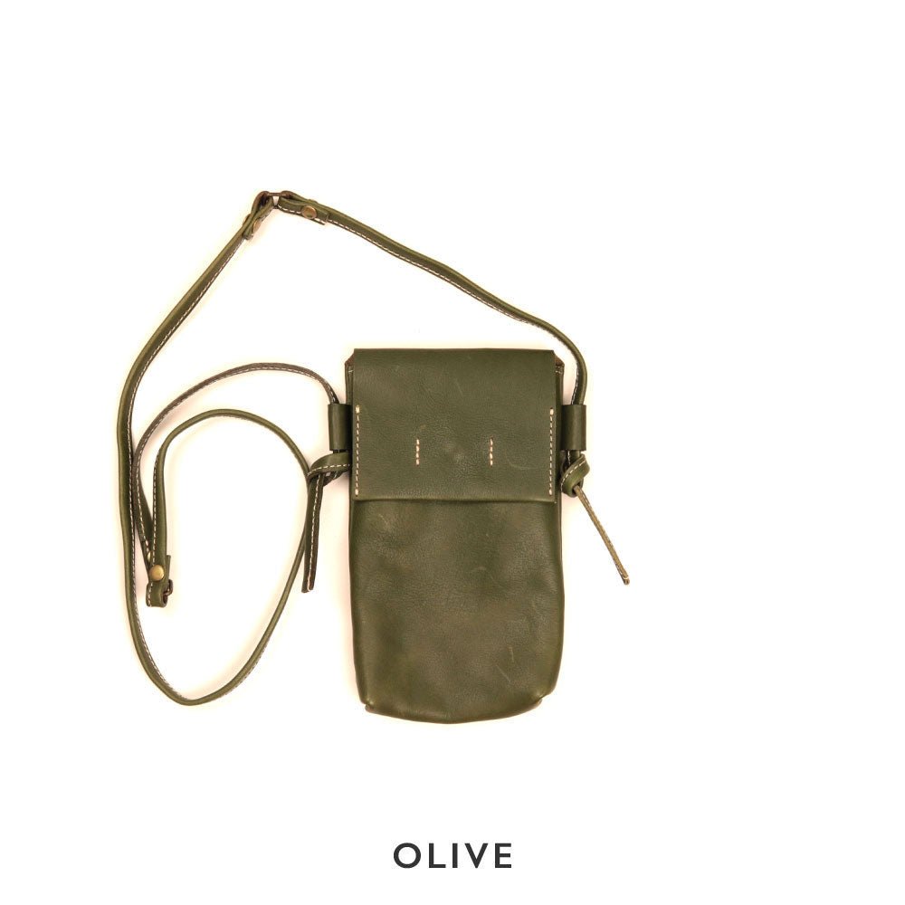 レザーポシェット中サイズ】栃木レザー NC3417V｜Native Creation