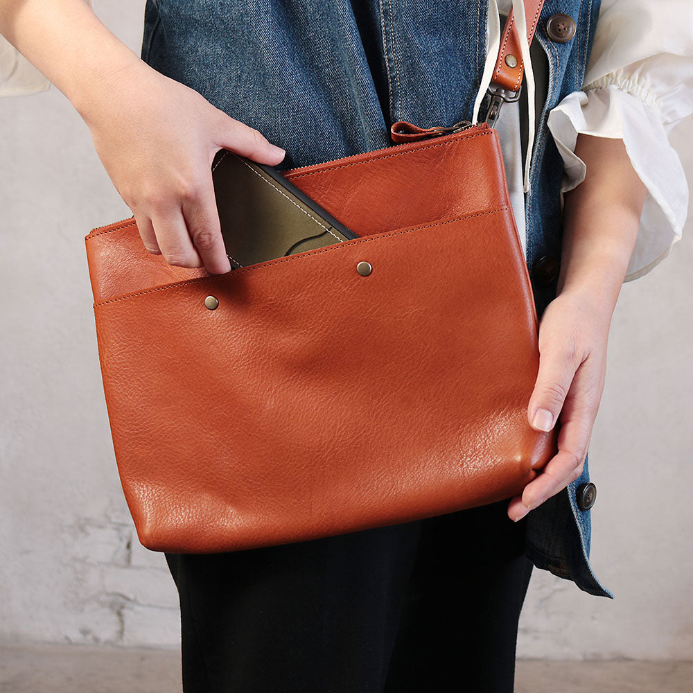 【ショルダーバッグ】栃木レザーソフトシュリンク NC3418V