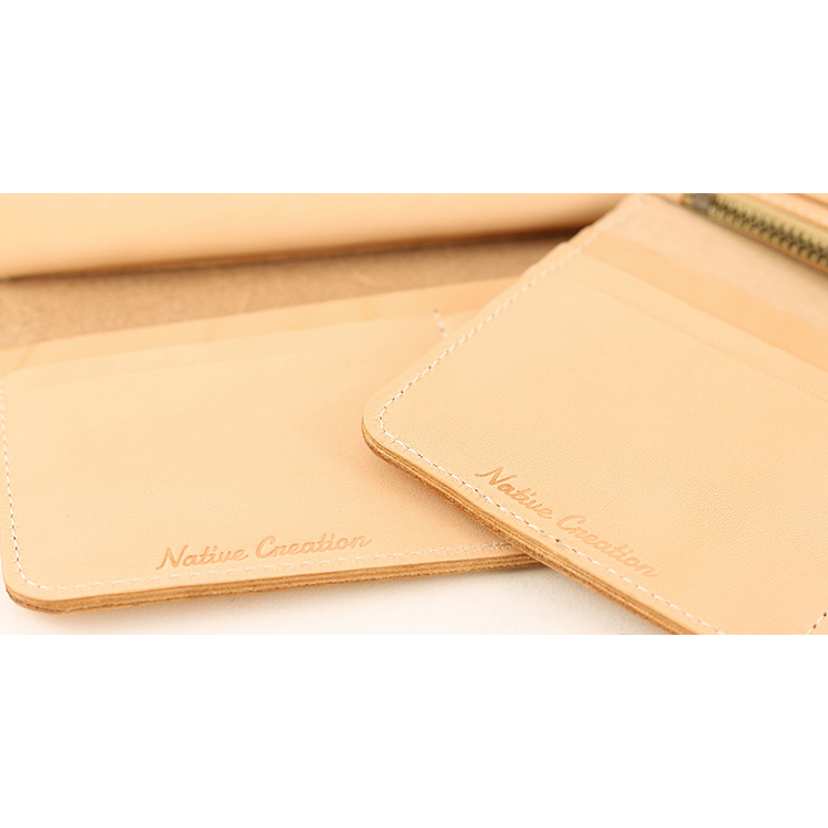 Natural leather Smart long wallet available in two types NC3702-NTR NC3730-NTR