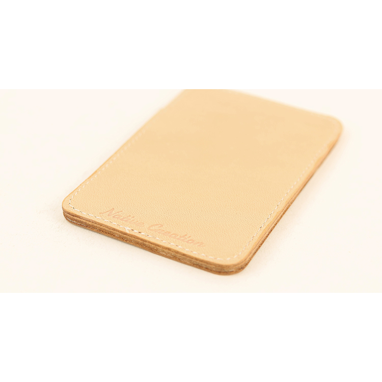 Natural leather pass case NC3703-NTR