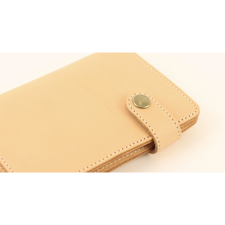 Natural leather passport case NC3705-NTR