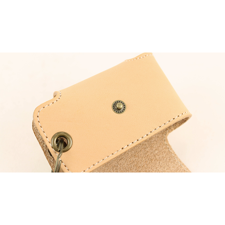 Natural leather key case NC3711-NTR