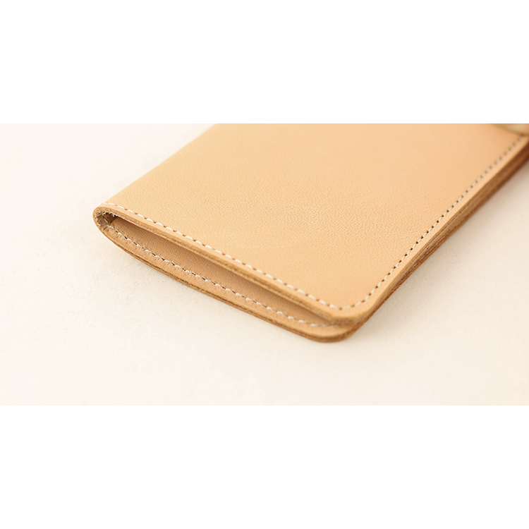 Natural leather pass/card case NC3717-NTR