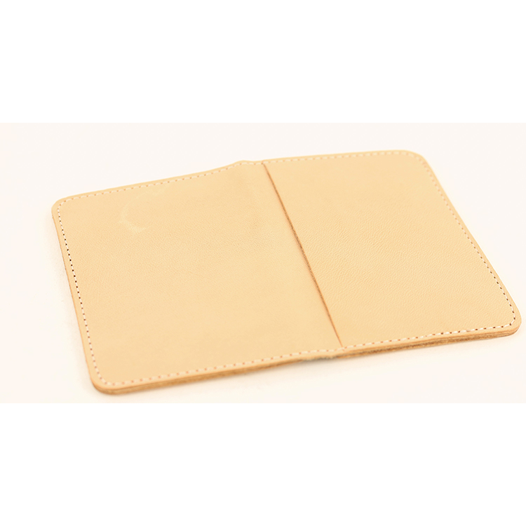 Natural leather pass/card case NC3717-NTR