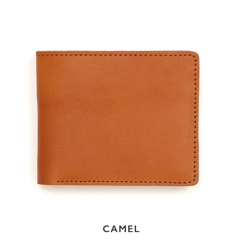 Soft Shrink Oil Leather Bi-fold Wallet NC3731M