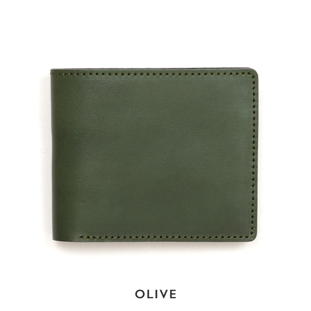 Soft Shrink Oil Leather Bi-fold Wallet NC3731M