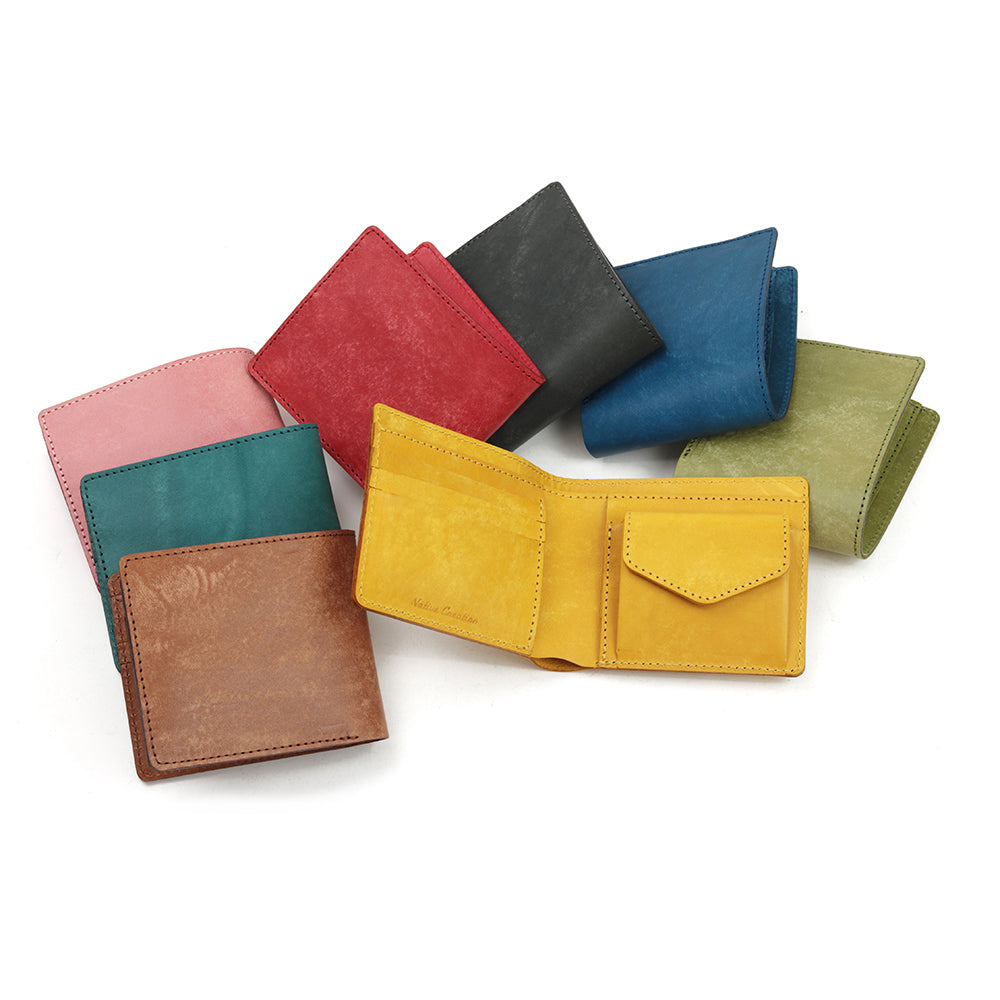 Italian leather bi-fold wallet NC3731W