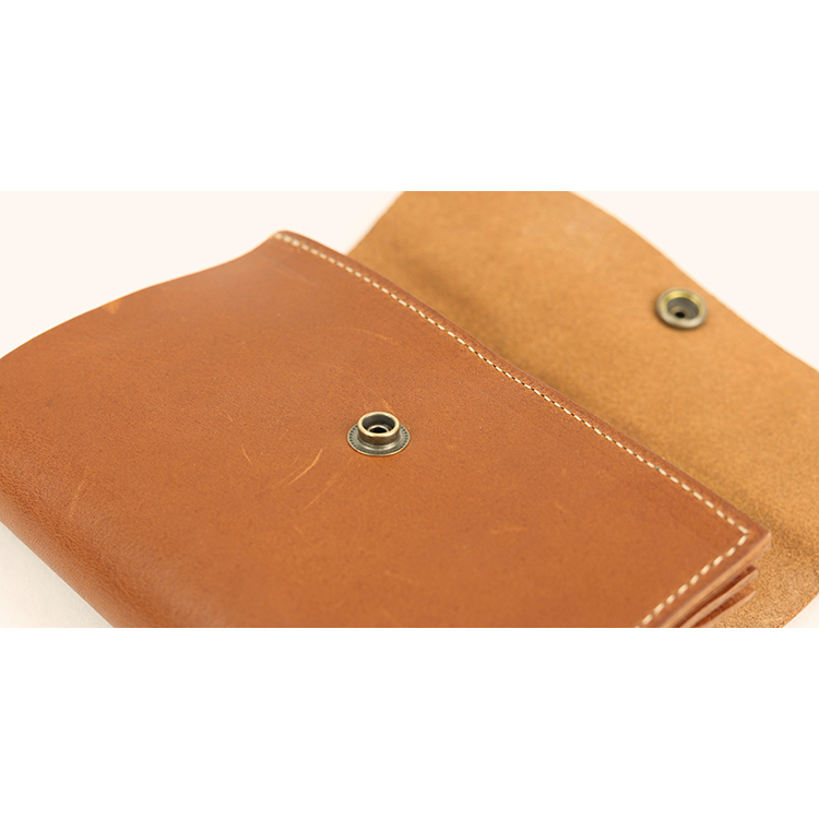 Soft Shrink Oil Leather Tri-fold Wallet NC3736