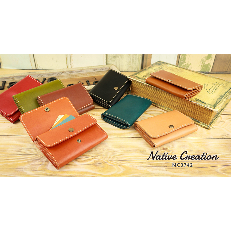 Mini wallet available in two types of leather NC3742 NC3742V