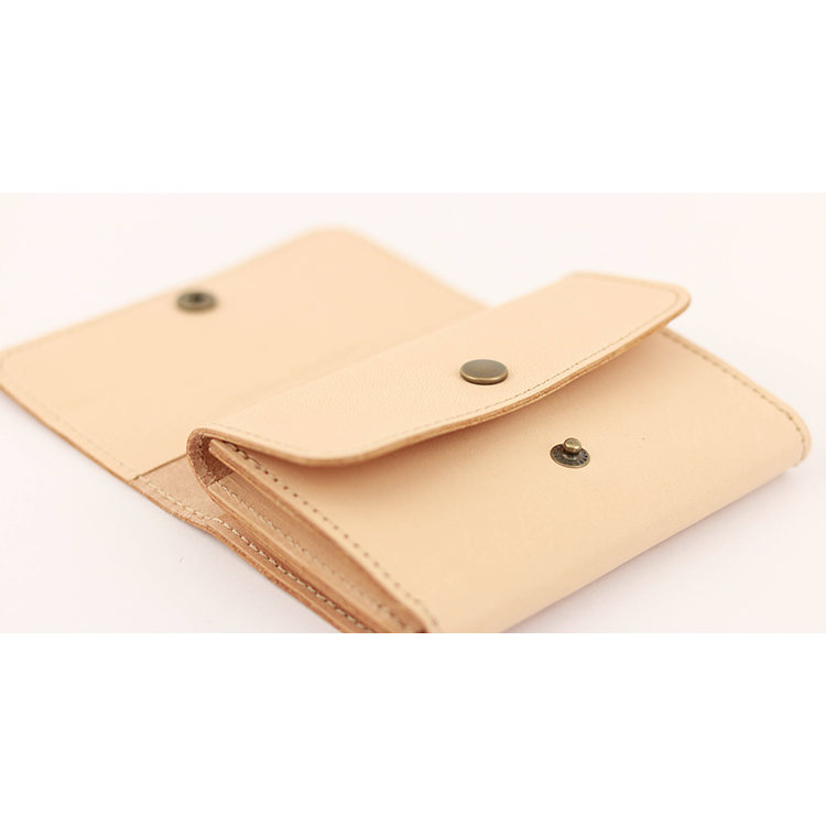 Natural leather mini wallet NC3742-NTR