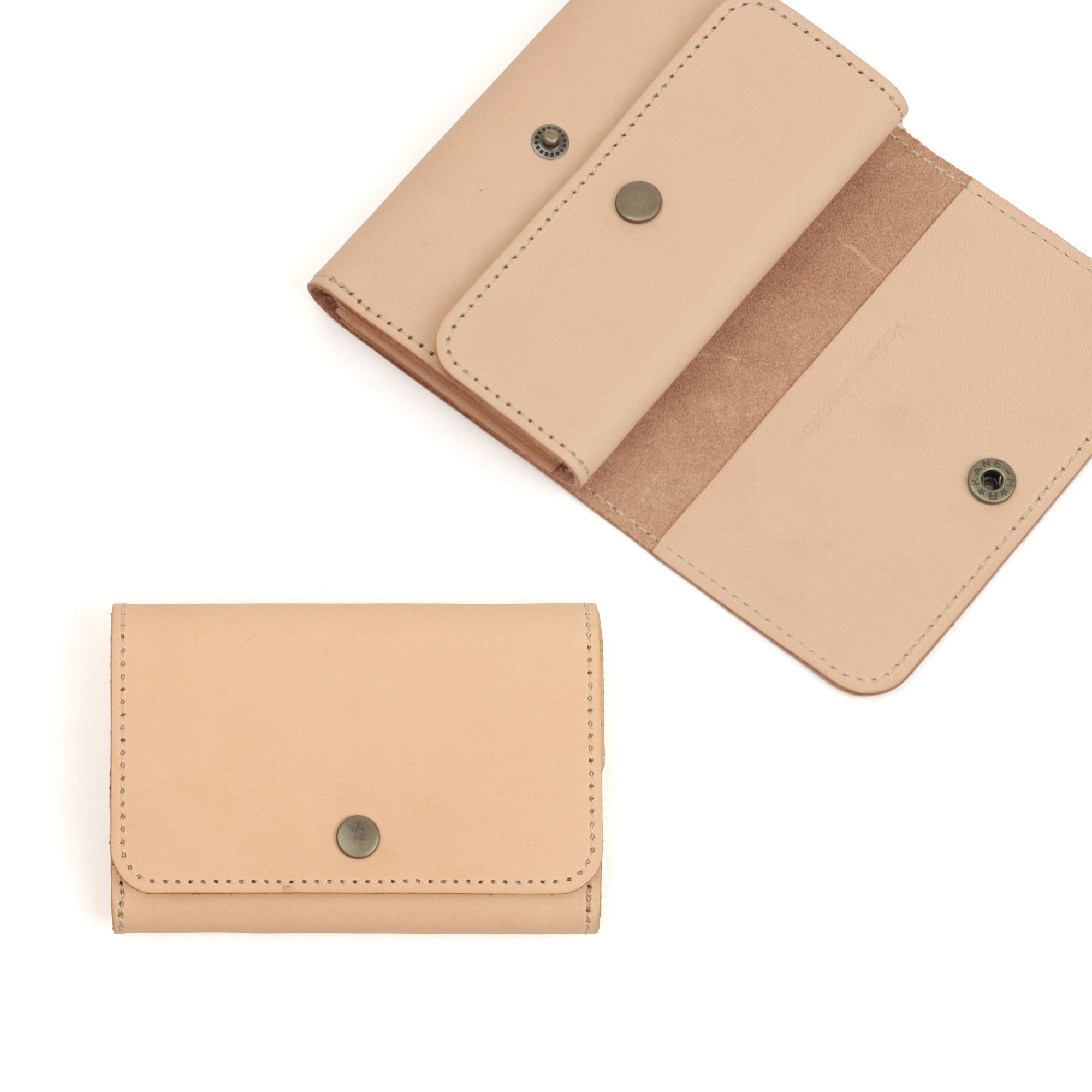 Natural leather mini wallet NC3742-NTR