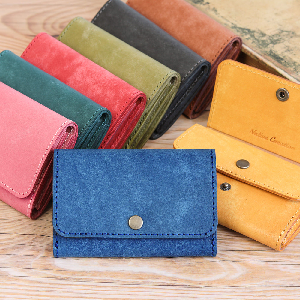 Italian leather mini wallet NC3742W