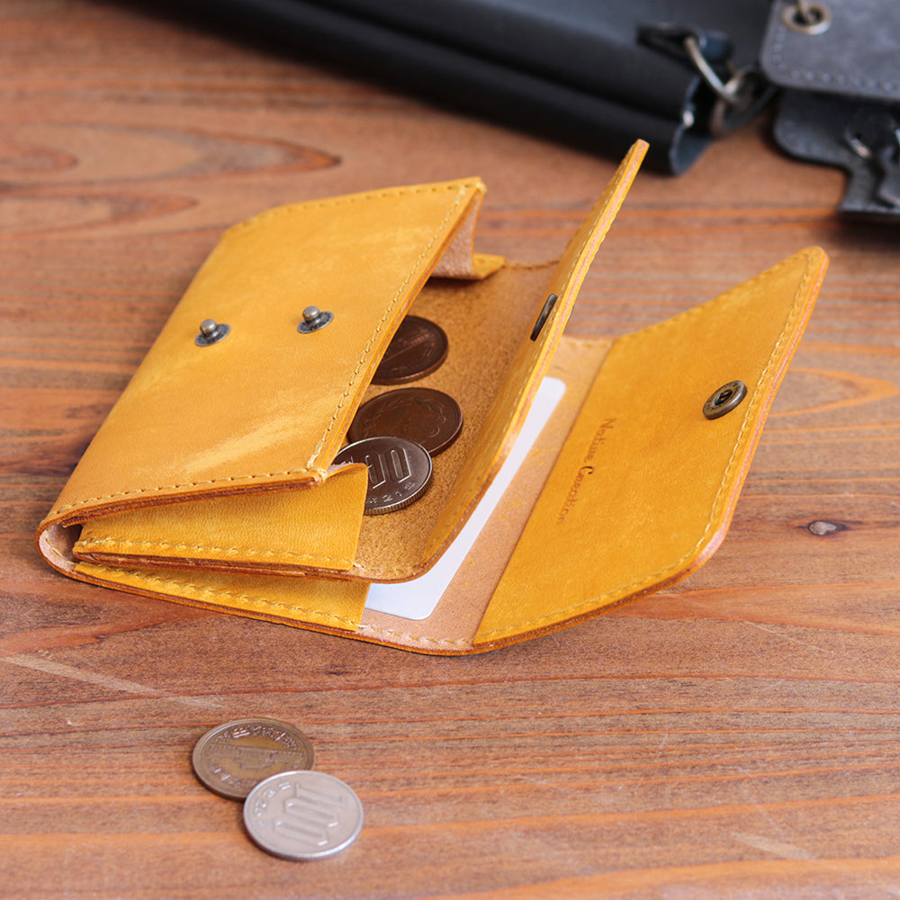 Italian leather mini wallet NC3742W