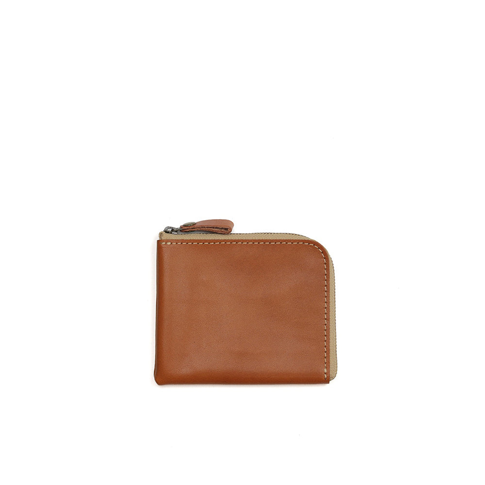 L字ファスナーミニ財布 栃木レザー NC3746