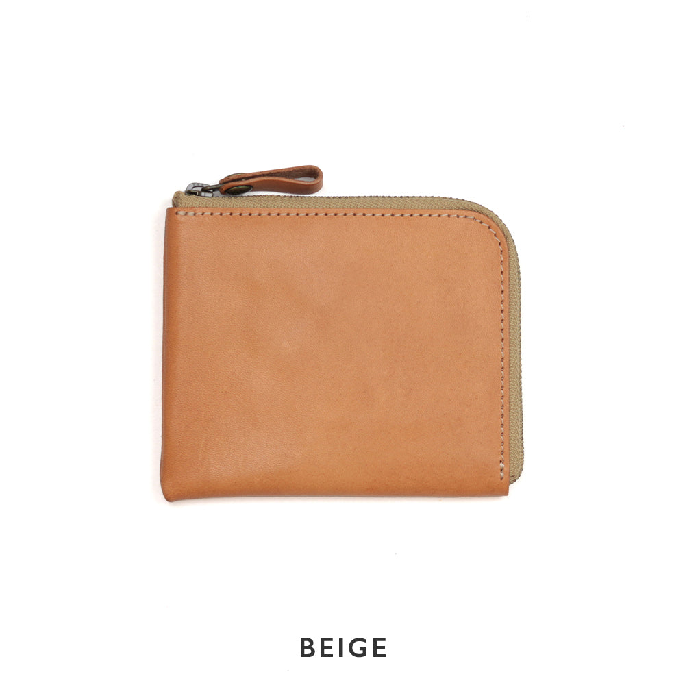 L字ファスナーコンパクト財布】栃木レザー NC3746｜Native Creation