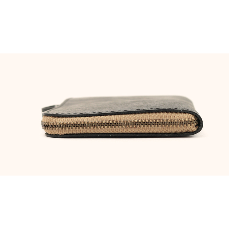 L-shaped zipper slim wallet NC3746w