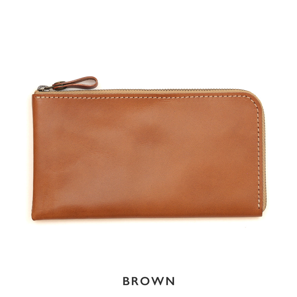 人気No.1財布【L字ファスナー薄型長財布】栃木レザーNC3749｜Native