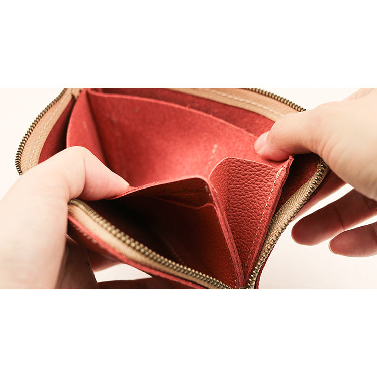 L字ファスナー薄型長財布 姫路レザー NC3749S