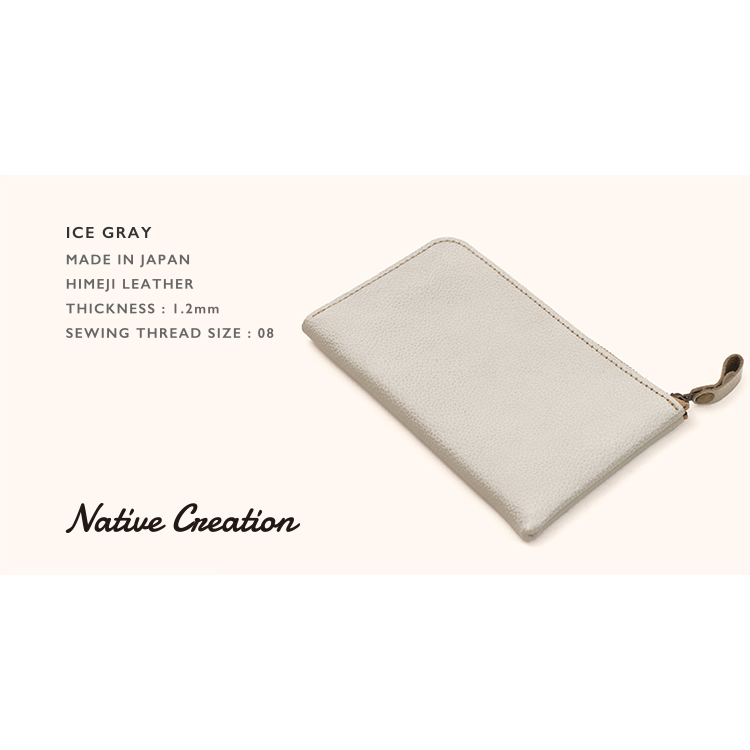 L字ファスナー薄型長財布 姫路レザー NC3749S