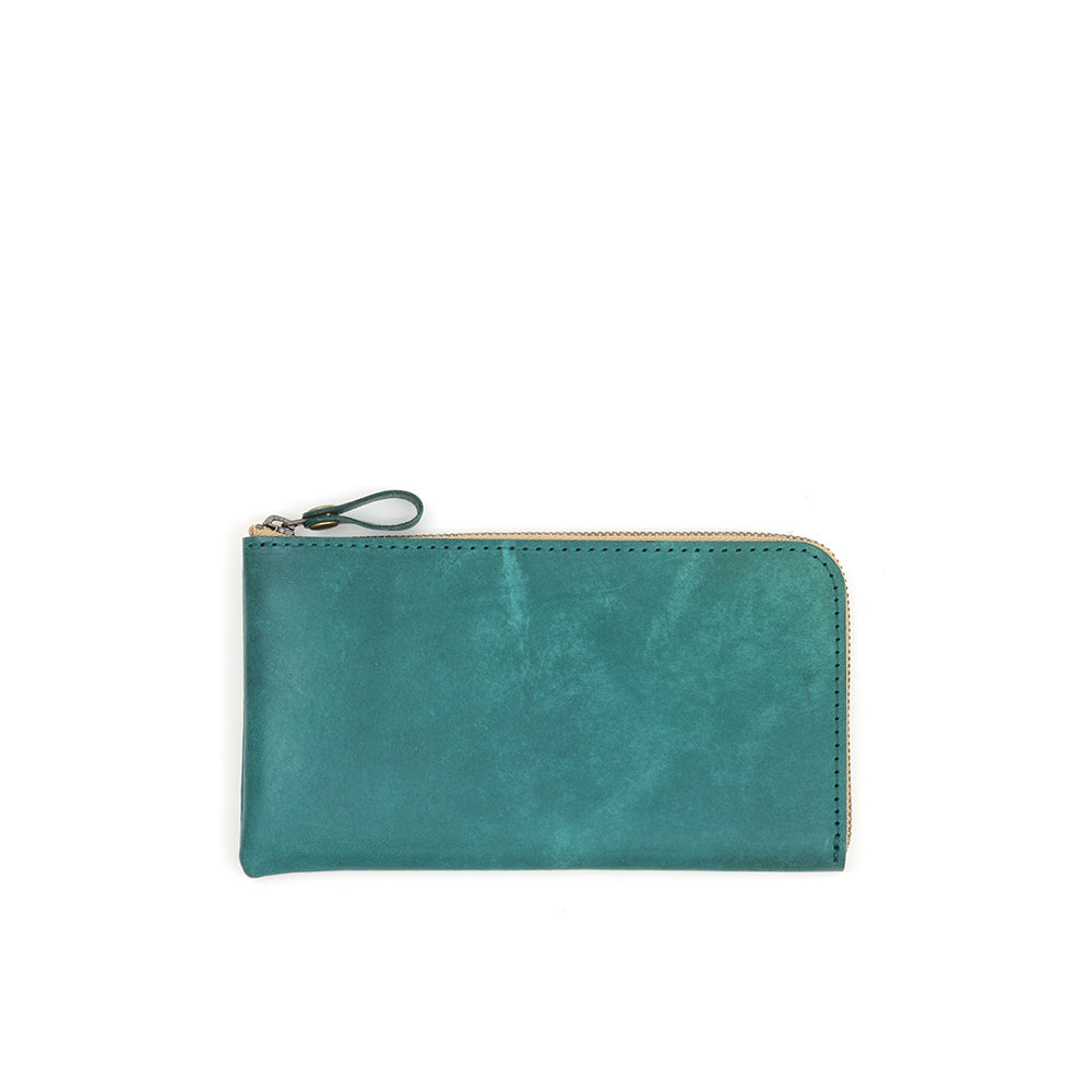 旧タイプ【L字ファスナー薄型長財布】 イタリアンレザーNC3749ｗ