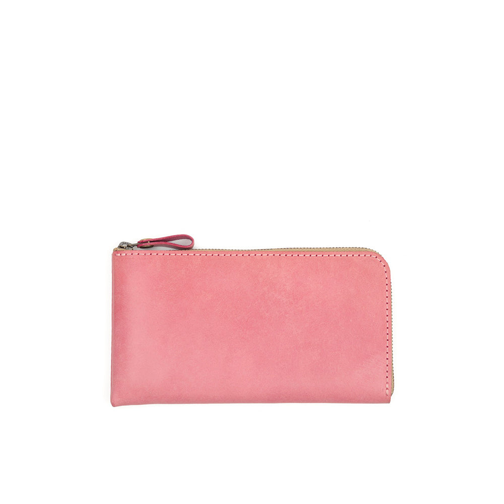 旧タイプ【L字ファスナー薄型長財布】 イタリアンレザーNC3749ｗ