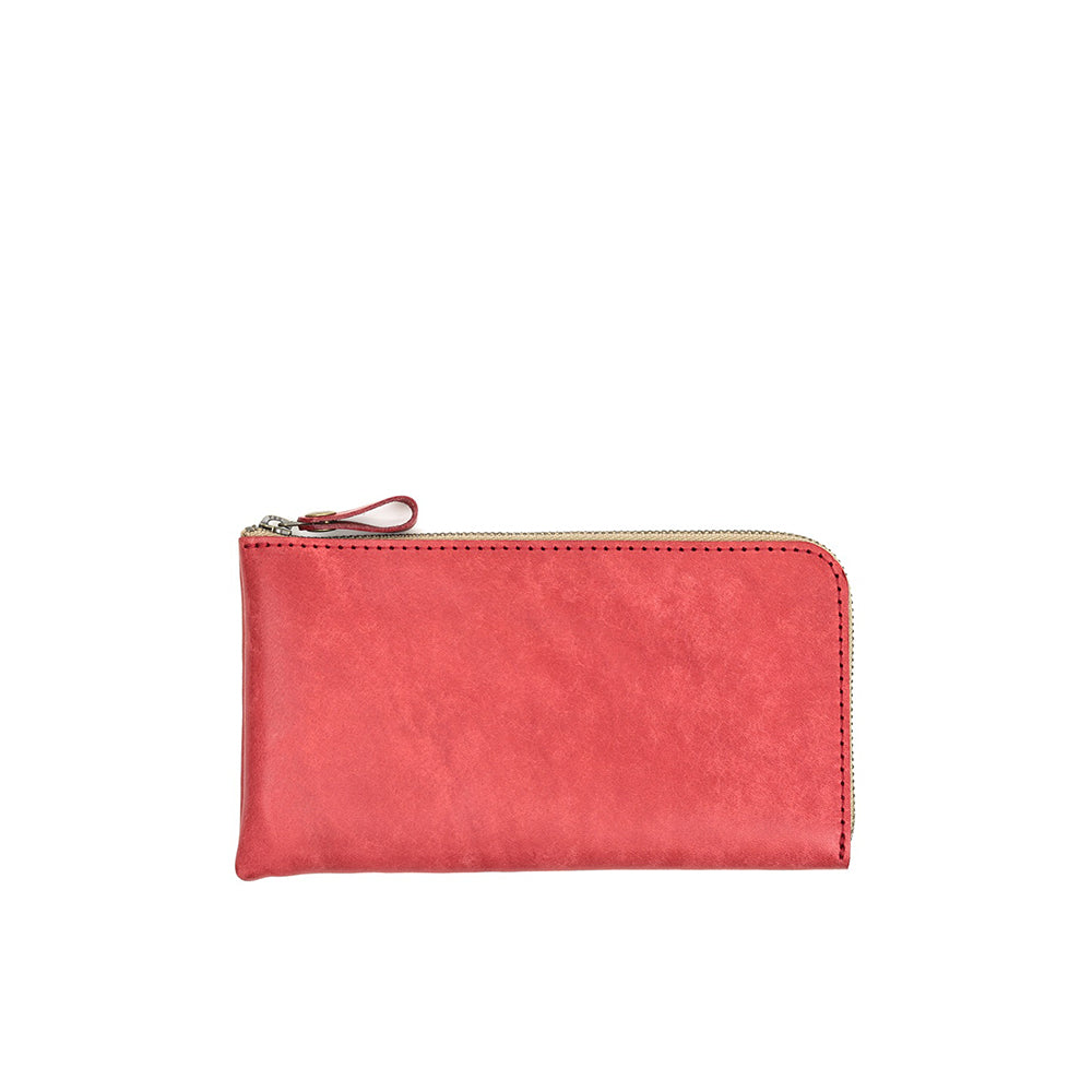 旧タイプ【L字ファスナー薄型長財布】 イタリアンレザーNC3749ｗ