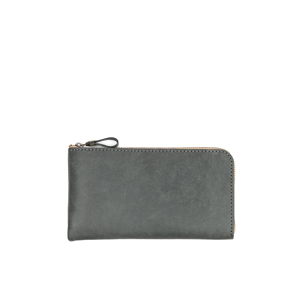 旧タイプ【L字ファスナー薄型長財布】 イタリアンレザーNC3749ｗ