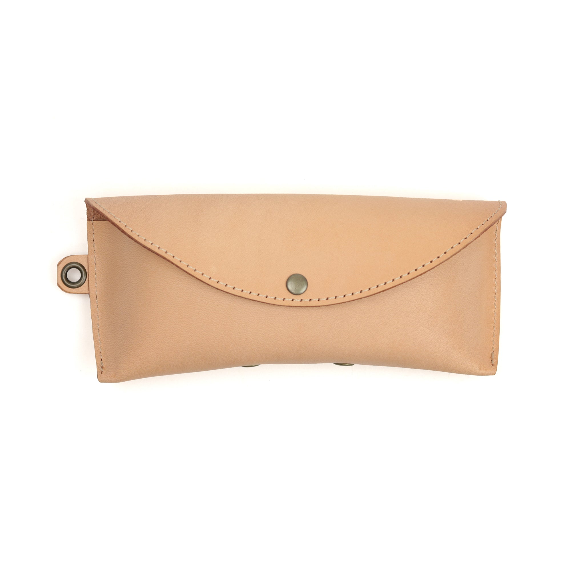 Natural leather glasses case NC3756-NTR