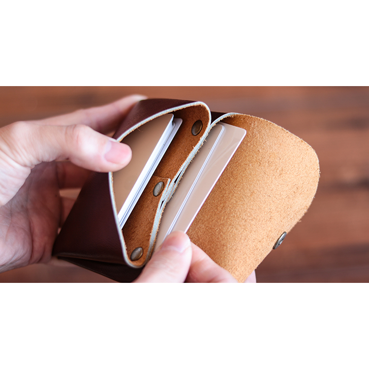 Limited quantity! Genuine leather bill and card holder NC3759B