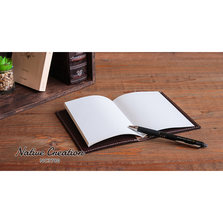 Soft Shrink Oil Leather Notebook Cover A6 Size (Medicine Book) NC3780