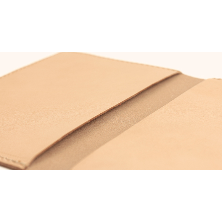 Natural leather notebook cover A6 size (medicine notebook) NC3780-NTR