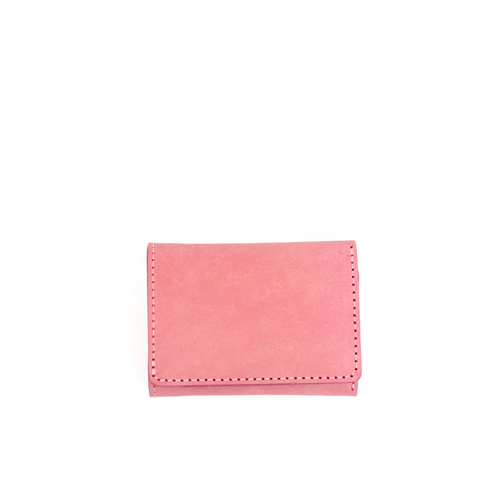 【訳あり品26】 ミニ財布 イタリアンレザーPINK NC3783W
