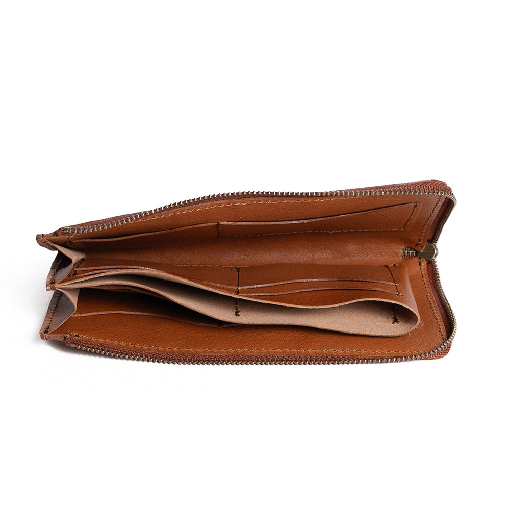 新作早割10%OFF実施中 3/31まで【L字ファスナー長財布】栃木レザー NC3785V