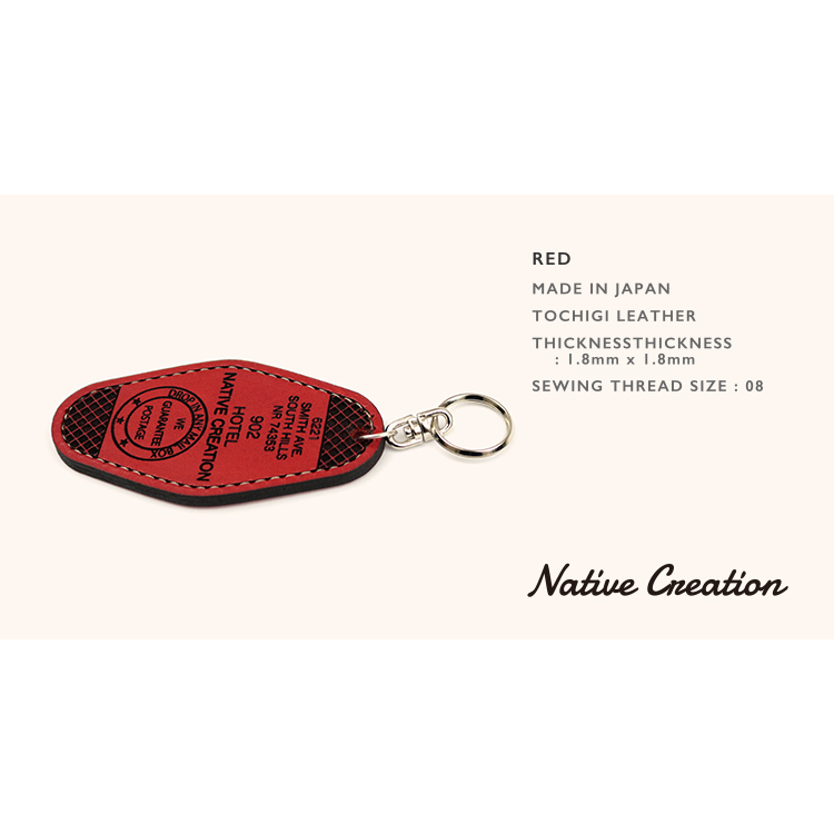 Vintage Hotel Style Keychain NC3802