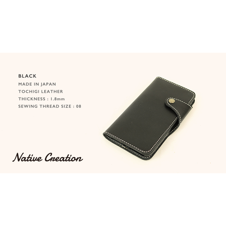 Tochigi Leather Notebook Case for iPhone 15 Series